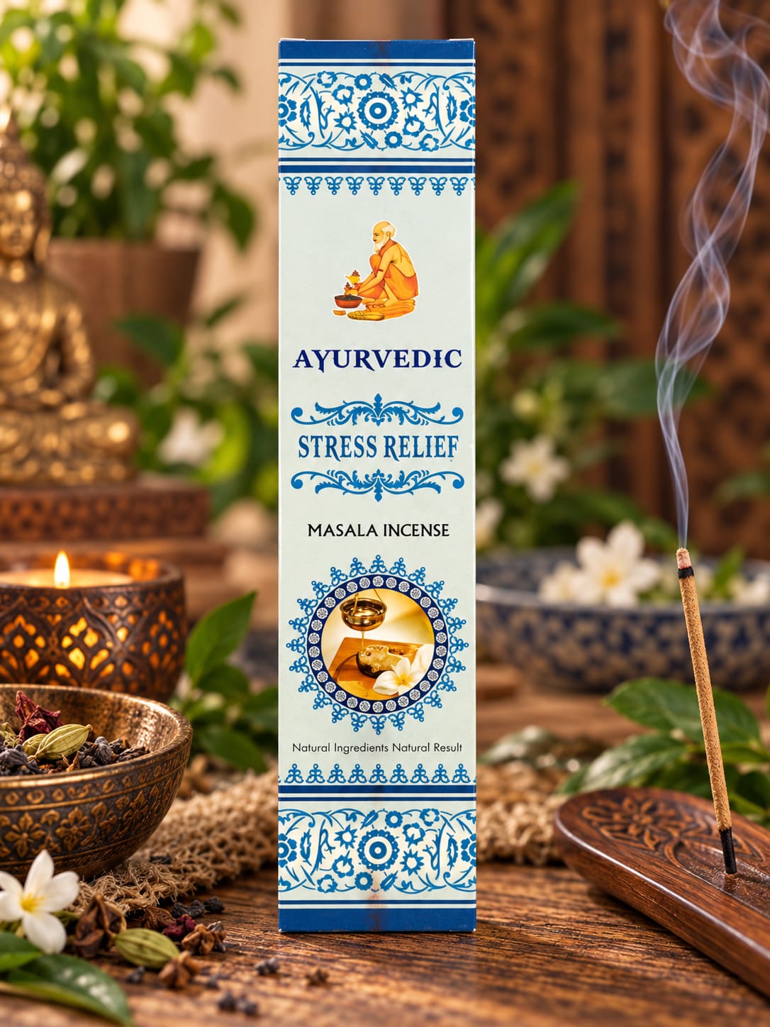 incienso Ayurveda anti estrés