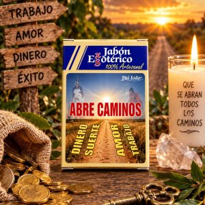 Jabón Abre caminos Suerte, dinero, amor y trabajo