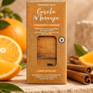 Jabón de Canela y Naranja   abundancia y disfrute