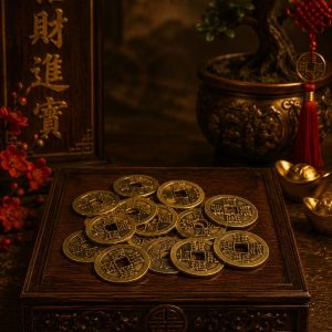 monedas de la suerte feng shui