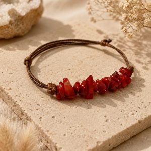 Pulsera Coral Chip