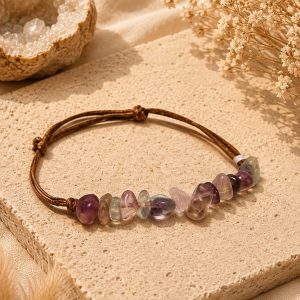 Pulsera Fluorita chip