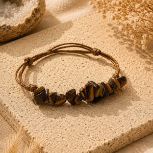 Pulsera Ojo de Tigre chip