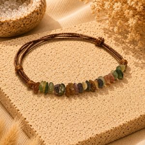 Pulsera Turmalina colores chip