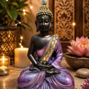 Figura Budha morada