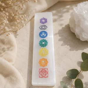 Placa Selenita chakras