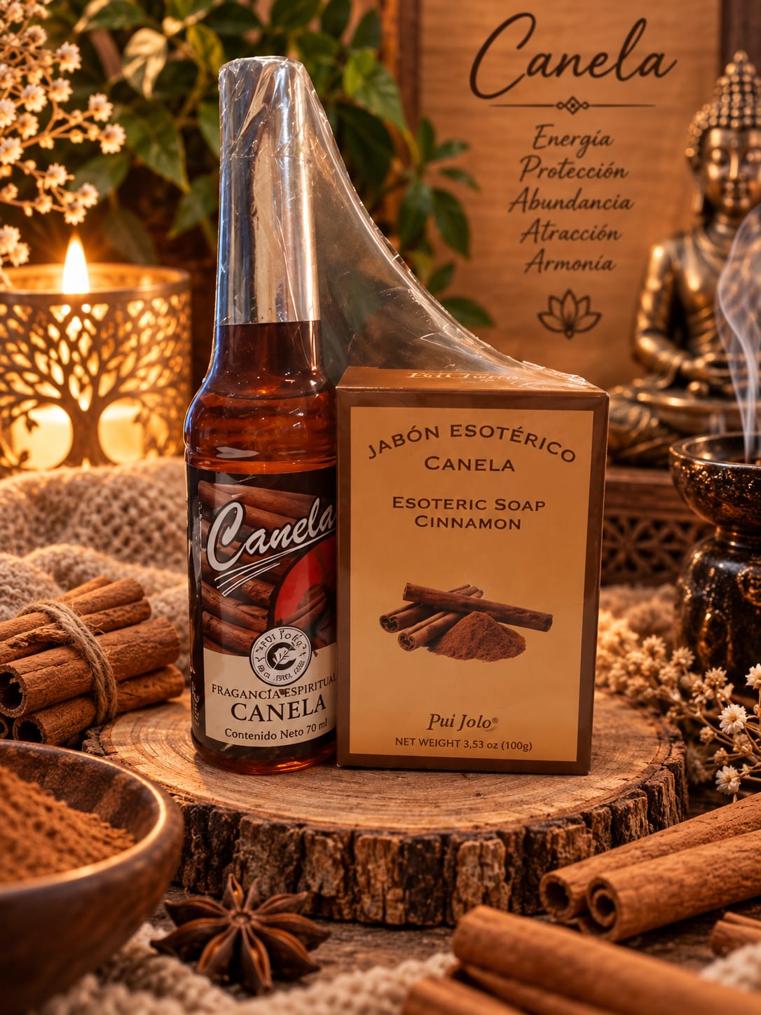 Jabón y Colonia de Canela