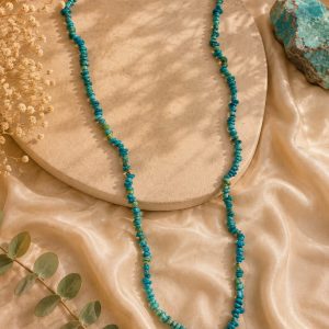 Collar Turquesa chip