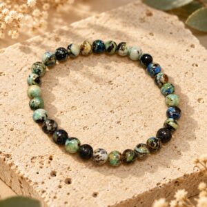 Pulsera de Barita 6mm – Protección, Claridad Mental y Conexión Espiritual