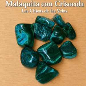 Malaquita con crisocola