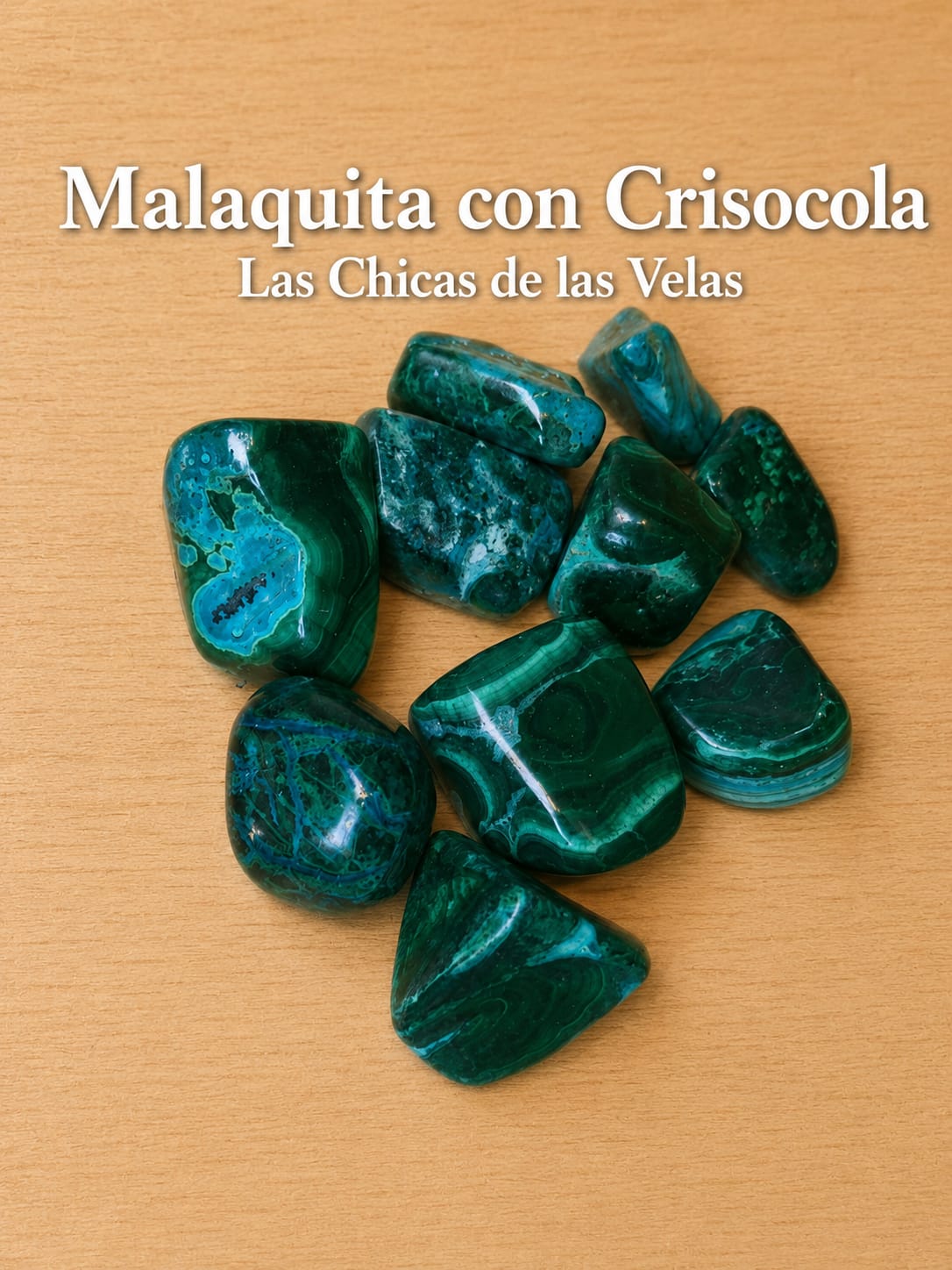 Malaquita con crisocola