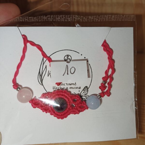 Pulsera macramé cambios - Imagen 2