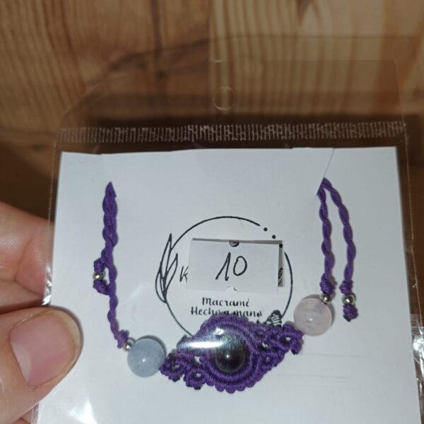 Pulsera macramé cambios - Imagen 3