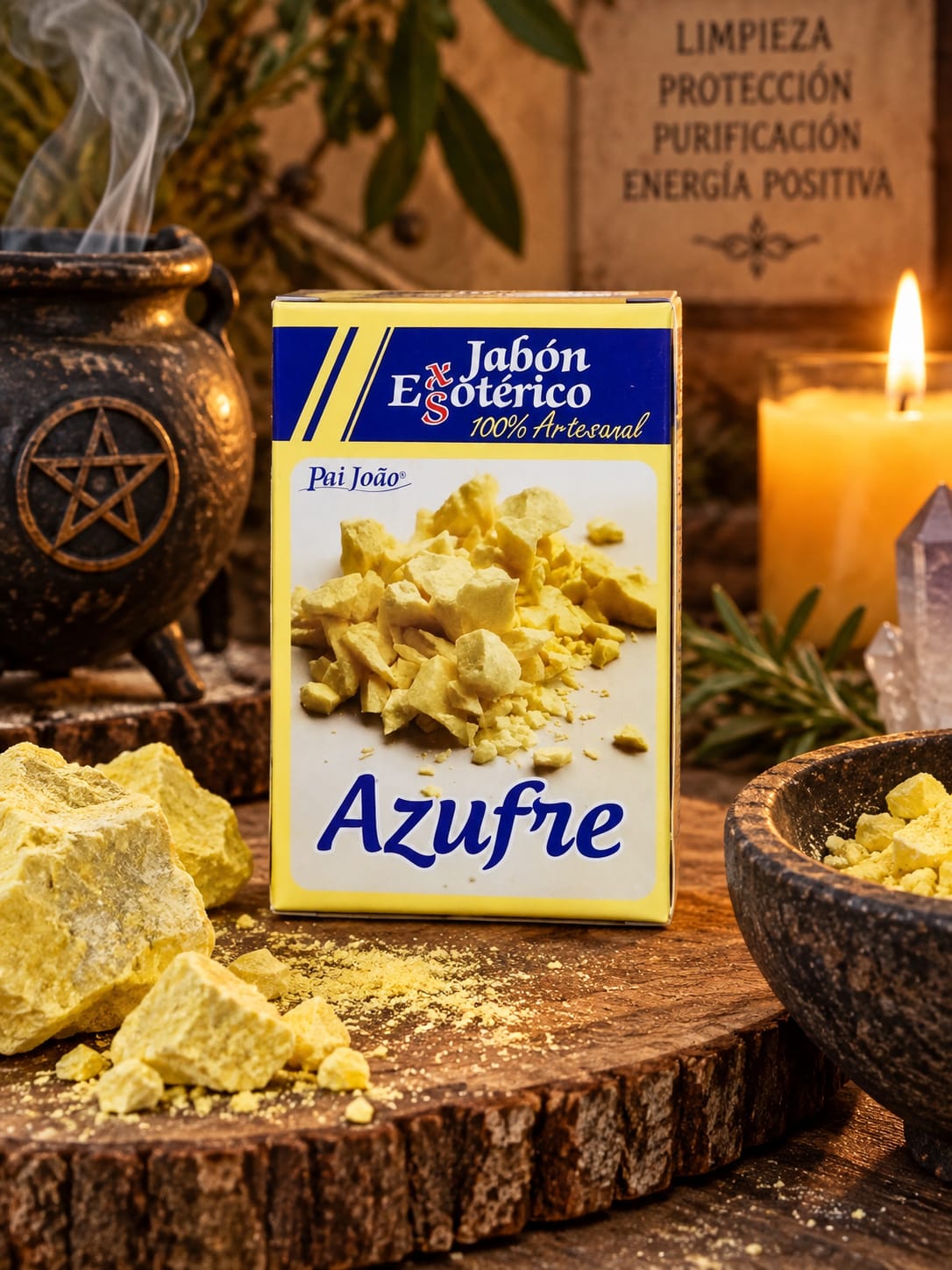 Jabón de Azufre Purificación y protección
