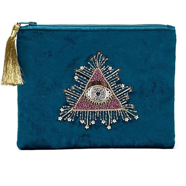 Bolsa terciopelo Ojo de tarot