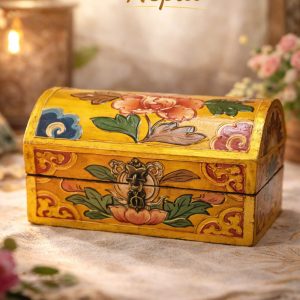 Caja Joyero Con Loto