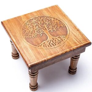 Mesa Altar Madera árbol de la vida