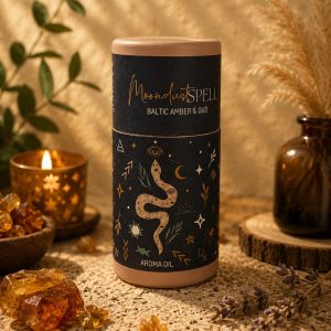 Aceite de Ámbar Báltico y Oud - hechizos de luna