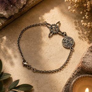 Pulsera doble protección plata