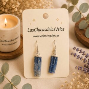 Pendientes Cianita