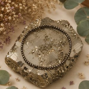Pulsera Pirita facetada