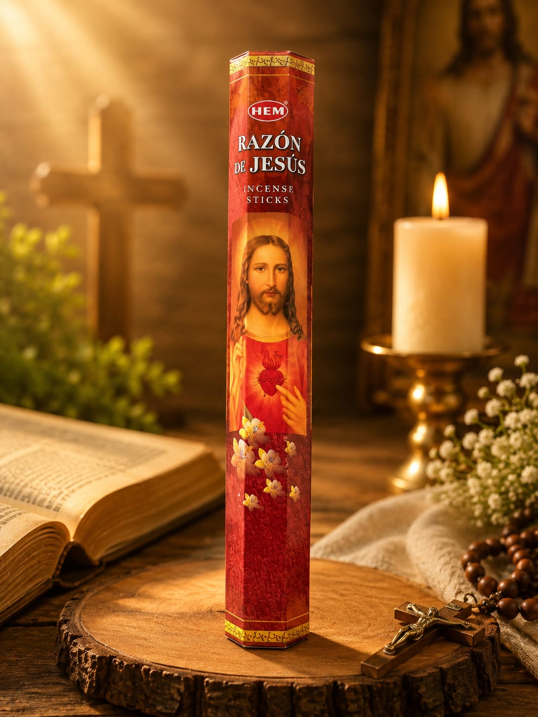 Incienso Corazón de Jesús