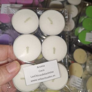 Vela de Té coco