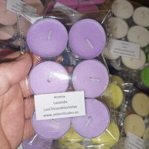 Vela de Té lavanda