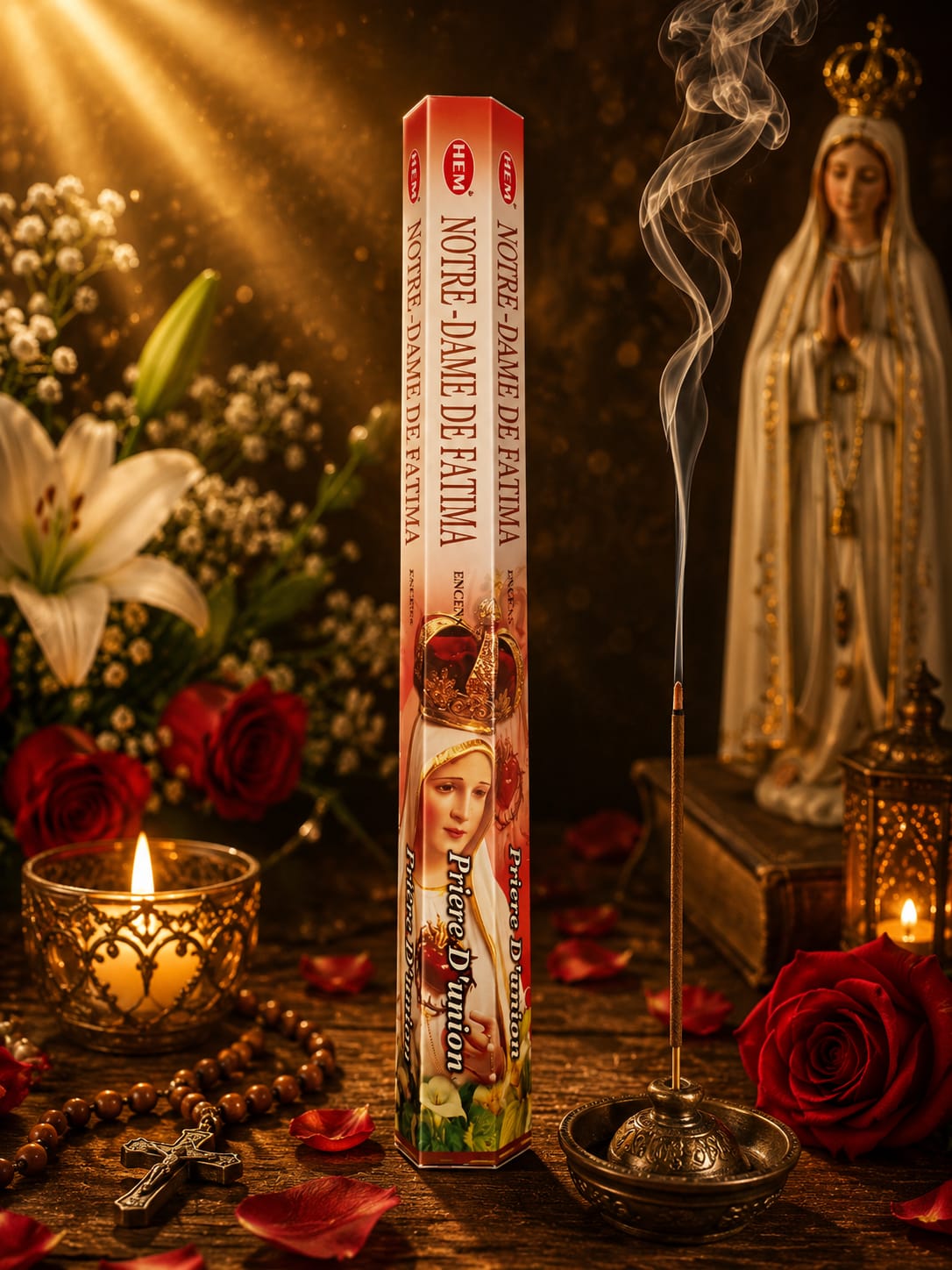 Incienso Virgen de Fátima
