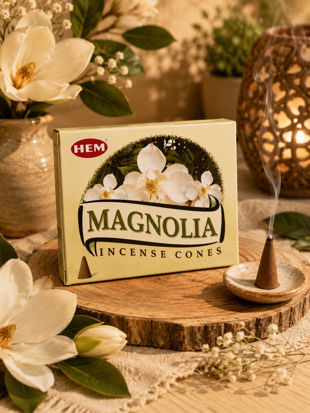 Incienso Magnolia - cono