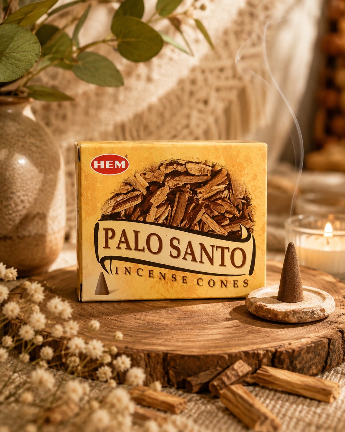 Incienso Palo Santo - cono