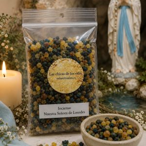 Incienso Resina Nuestra señora de Lourdes