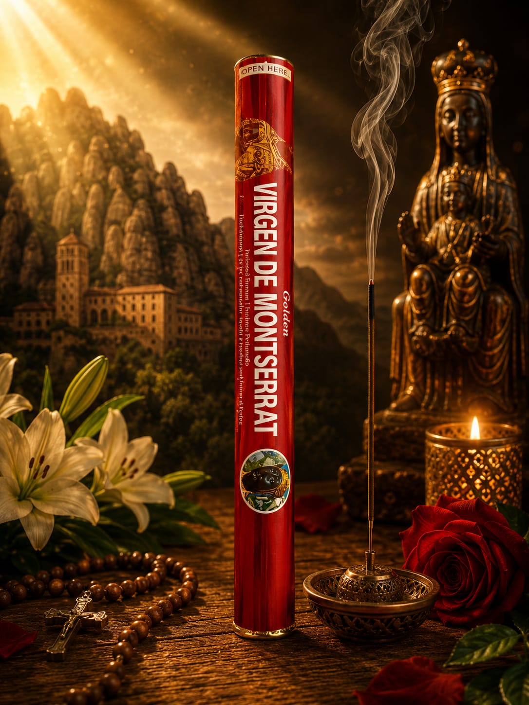 Incienso Virgen de Montserrat