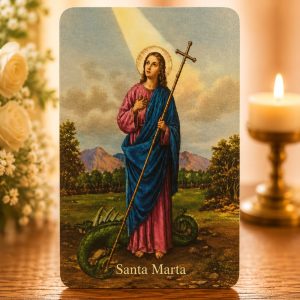 Estampa Santa Marta