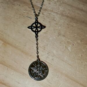 Collar Doble protección Acero Tetragramaton