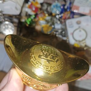 Lingote Oro Feng Shui Grande