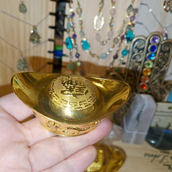 Lingote Oro Feng Shui Grande - Imagen 2
