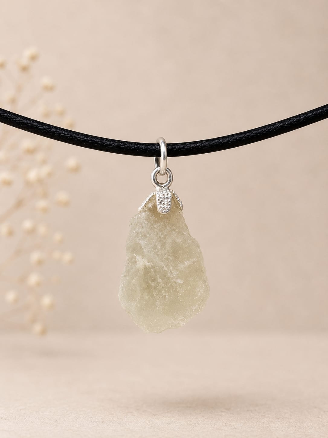 Colgante cristal líbio