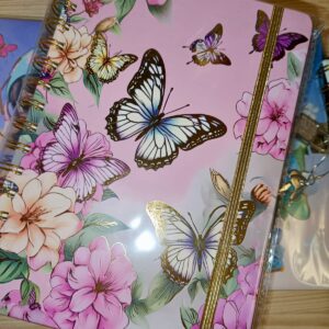 Cuaderno Flores y Mariposas