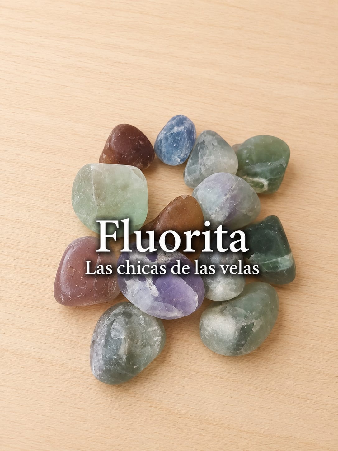 Fluorita Semi Rodada