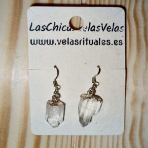 Pendientes de cuarzo