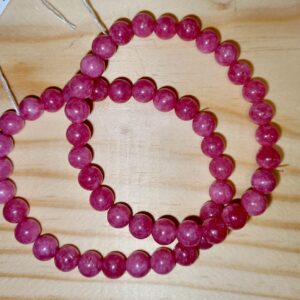 Cuarzo Fresa, pulsera grande