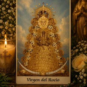 Estampa virgen del Rocio