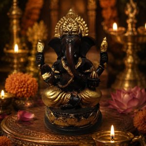 Dios Ganesh pintada a mano