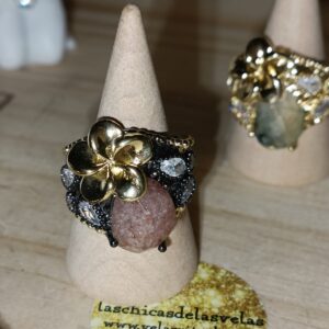 Anillo Cuarzo Fresa