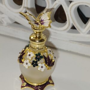 Botella para perfume mariposa