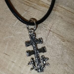 Collar Cruz de Caravaca plata