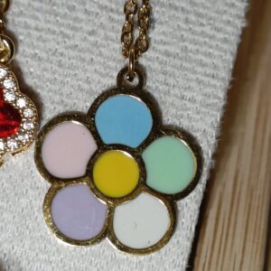 Collar Flor de colores