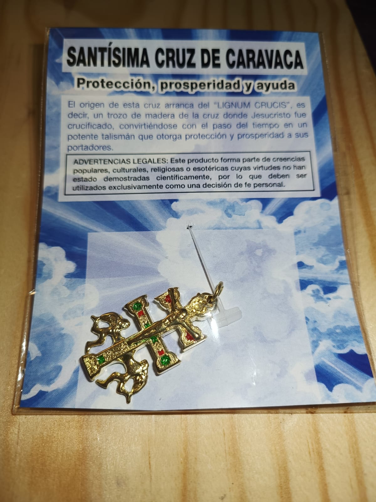Cruz de Caravaca - Artesanal