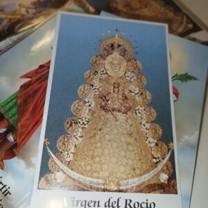 Estampa virgen del Rocio